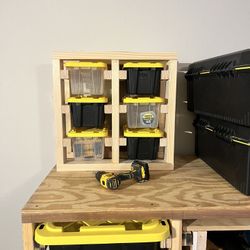 Mini Storage Tub Cabinet! 