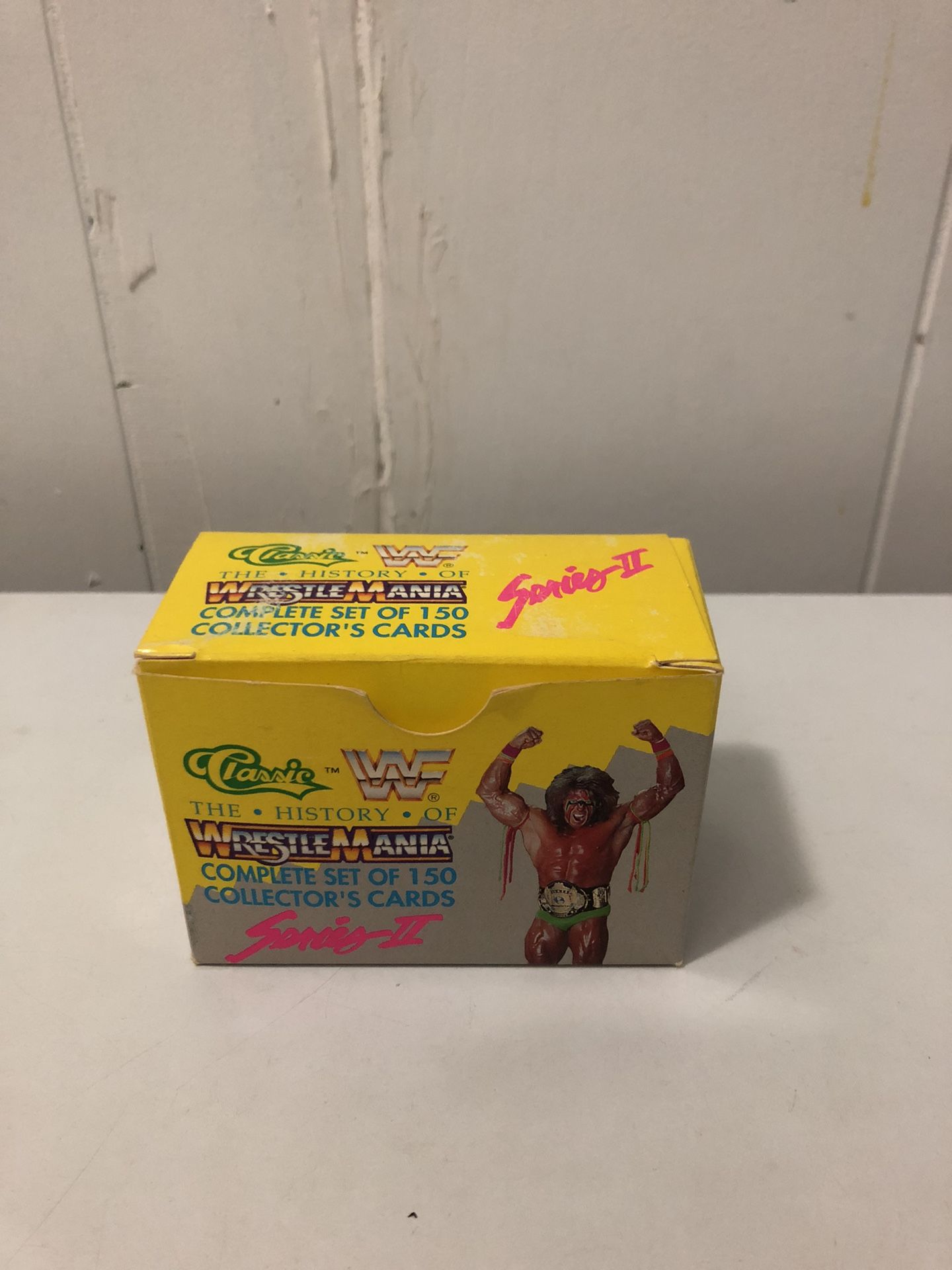 WWF 1990 Complete Series History Of Wrestlemania 150 Cards Series II