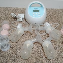 Spectra - S1 Plus Electric Breast Milk Pump with Tote Bag, Breast Milk Bottles
