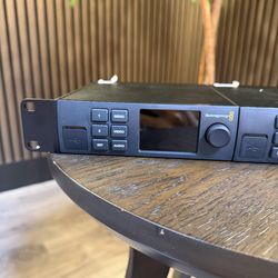 Blackmagicdesign Teranex Mini Audio to SDI 12G Converters (3) w Rack Shelf