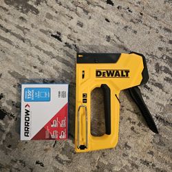 Dewalt Stapler And New Arrow T50 Staples