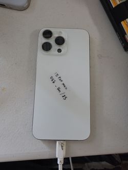 Iphone 15 pro max- white - 256gb- unlock