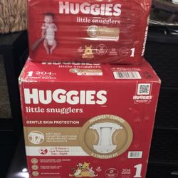 Huggies (Little Smugglers) Diapers Size 1
