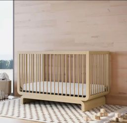 Storkcraft Santorini Crib + Naturepedic Organic Mattress