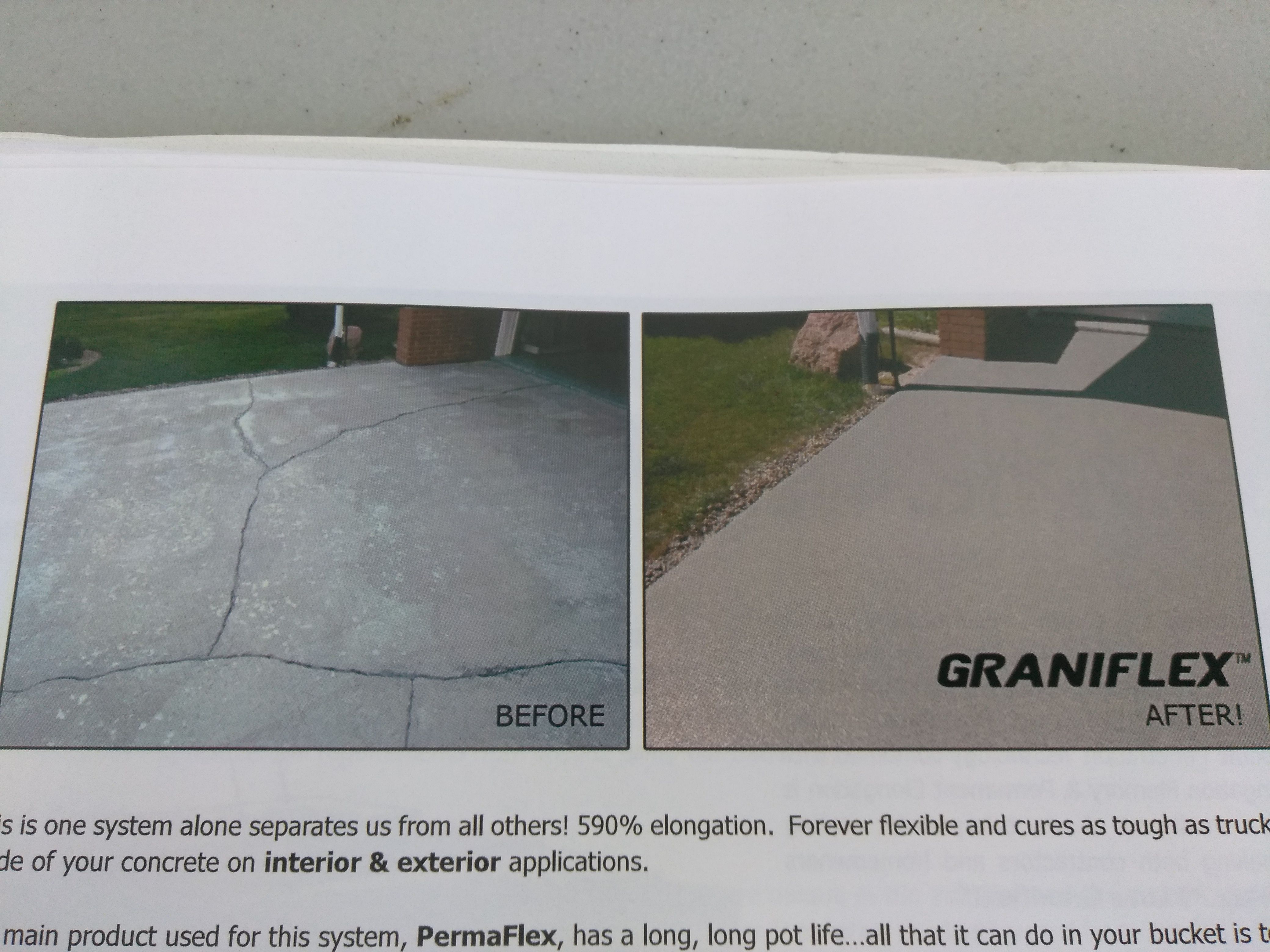 Concrete protection by PEC