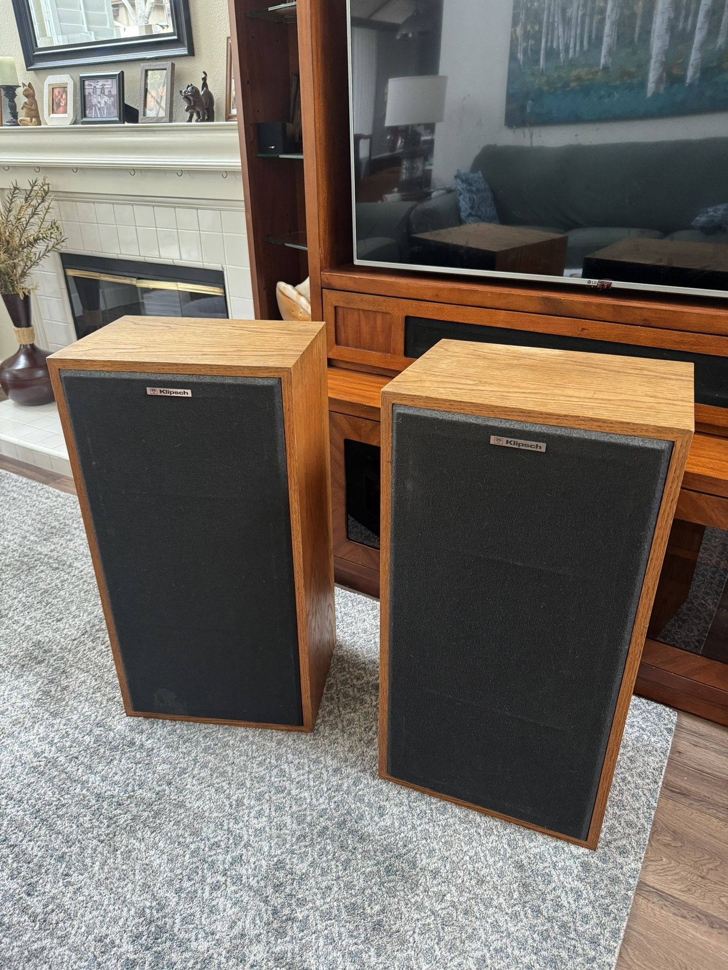 **Rare Find: Vintage Klipsch Forte Speakers - Priced to Sell!**