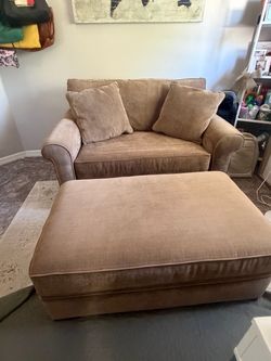 Sofa bed(twin) with storage ottoman