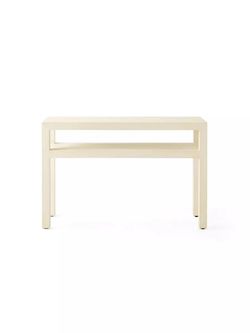 SERENA & LILY Driftway Console Table - Chalk