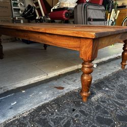 Large Acacia Coffee Table