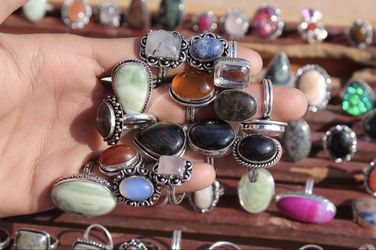 Natural & Mix Gemstone Ring