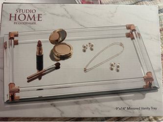 Studio Home by Godinger Mirrored Vanity Tray