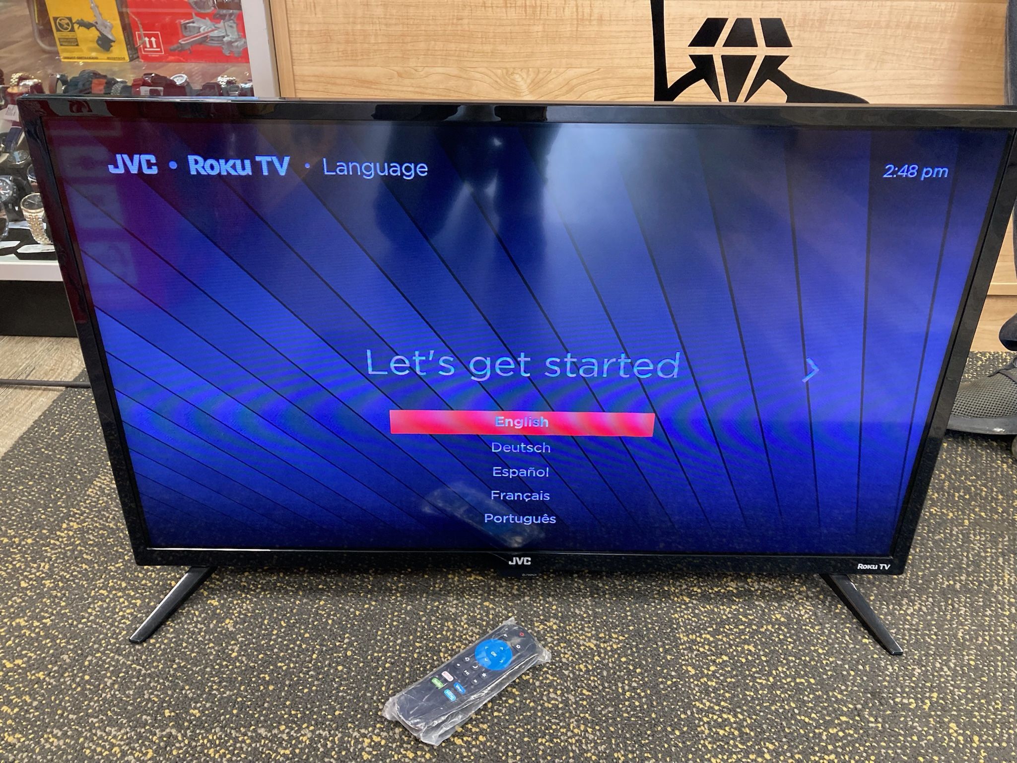 JVC LT-32MAW388 32” 720p HD LED Roku TV with Remote