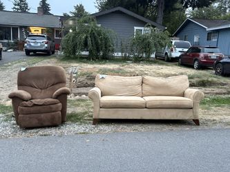 Free Couch And Recliner