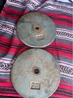 25lbs Plates