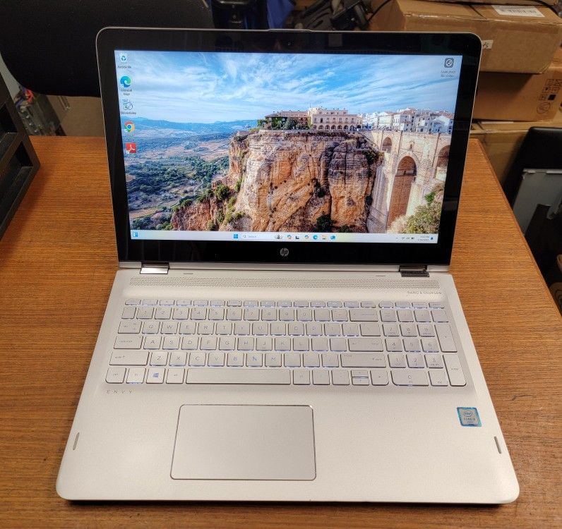 Fixed Price: HP ENVY x360 2-in-1 Touch 15.6" Laptop Core i5/ 12GB/ 1TB HDD Win 11 #4538