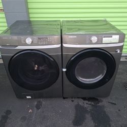 Samsung Washer & Gas Dryer Set 