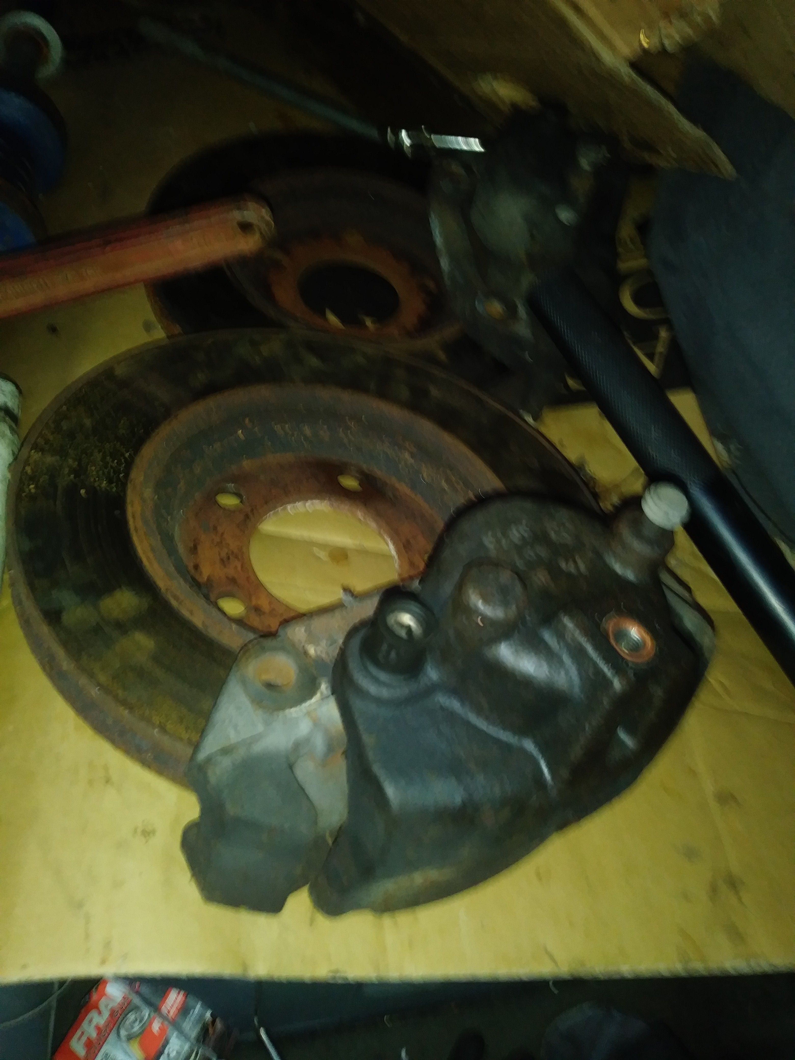 05 dodge grand caravan calipers and discs