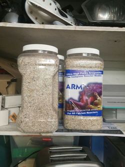 Calcium reactor media