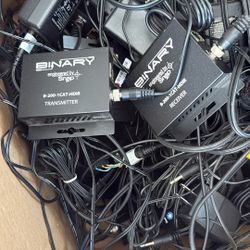 Box Of HDTV Transceivers !Free!