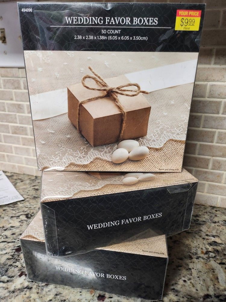 Wedding Favor Boxes