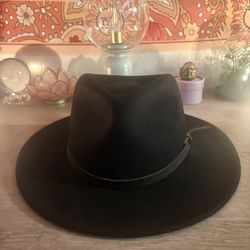 DPC Dorfman Pacific Co Mens Cowboy Hat Wool Black