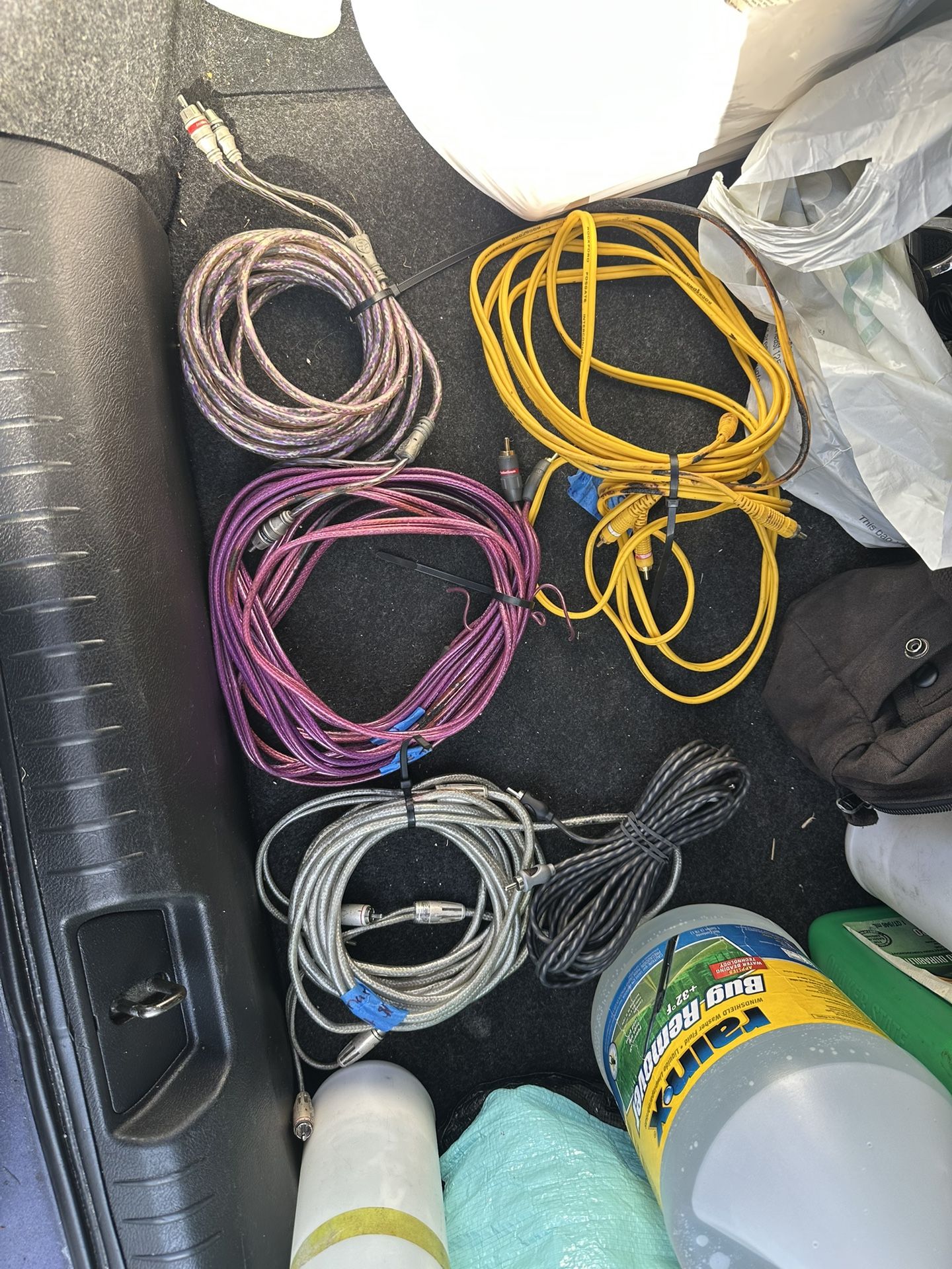 Car Audio RCA Cables