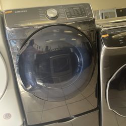 SAMSUNG FRONT LOAD DRYER GRAY