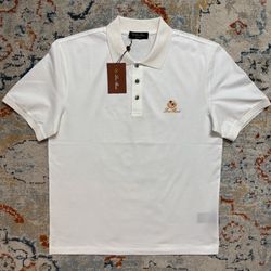 Men’s Dress Polo Shirt Size L/XL Loro Piana