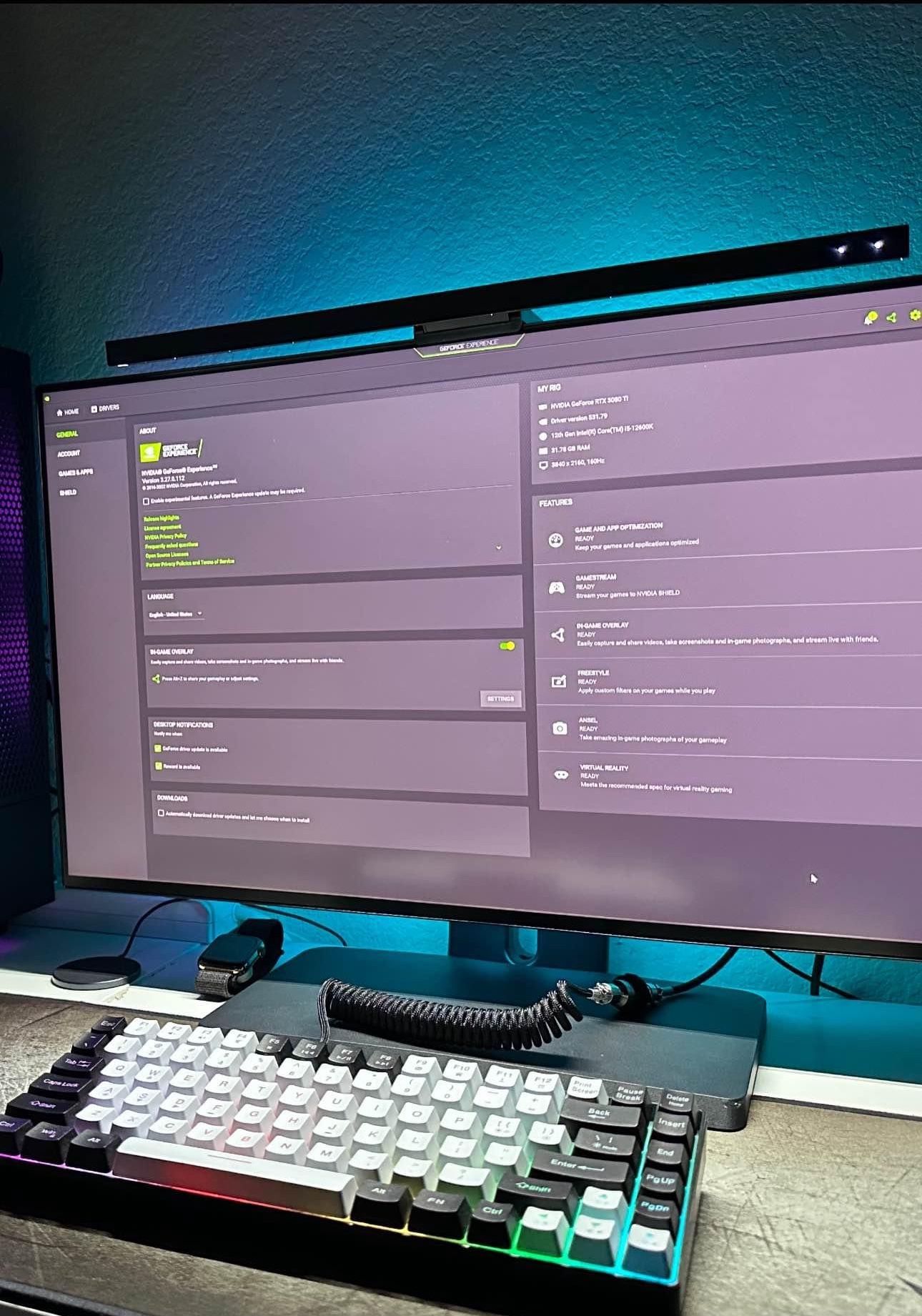 LG 27GP950 4K 160hz gaming monitor