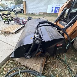 2024 TOFT Skid Steer Power Broom