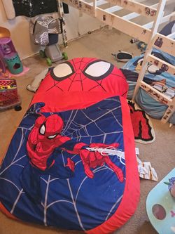 Spiderman soft bed