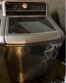 LG Top Load Washer and LG Front Load Dryer