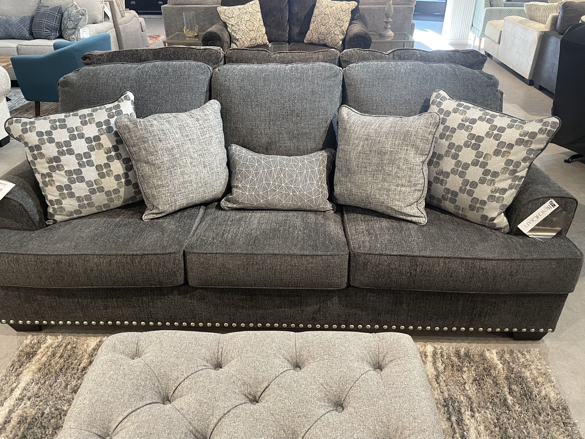 Ashley Locklen Carbon Sofa