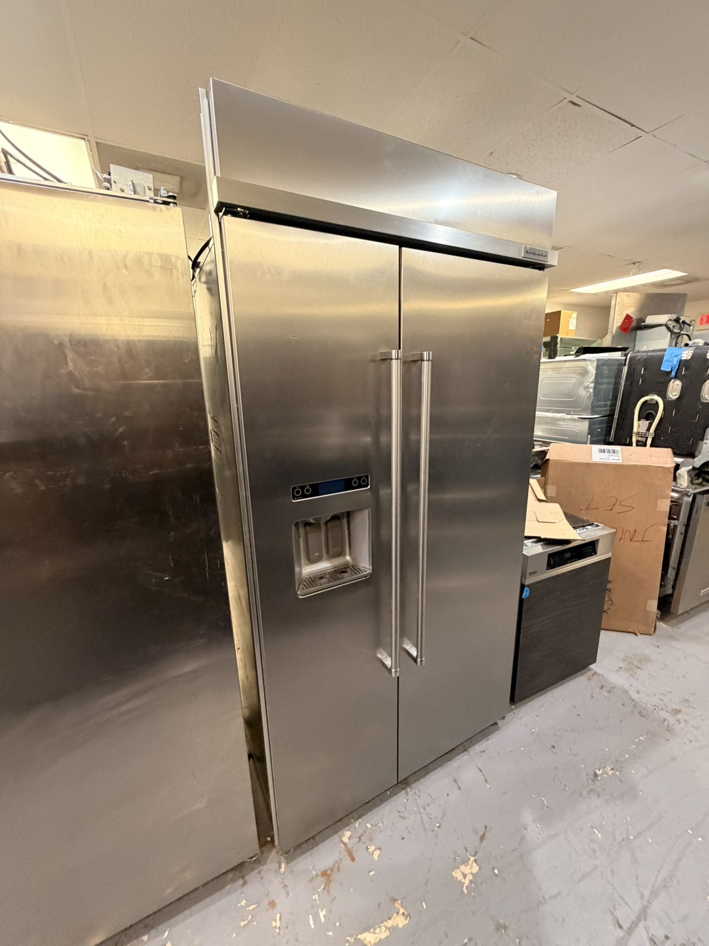 Kitchenaid Refrigeartor 42”Inch Side By Side Stainless Steel