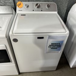 COLOR WHITE MAYTAG WASHER 