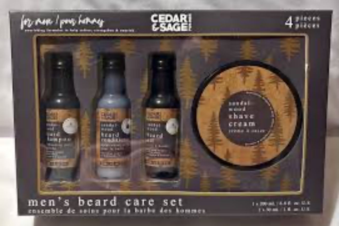 Cedar And Sage For Men Beard Care Set 