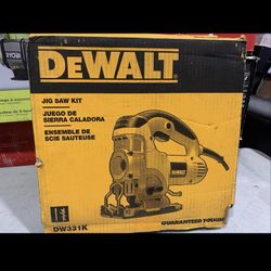 New DeWalt Jig Saw Kit