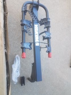 Yakima kingpin 4 hitch mount bike rack for Sale in Bixby OK OfferUp