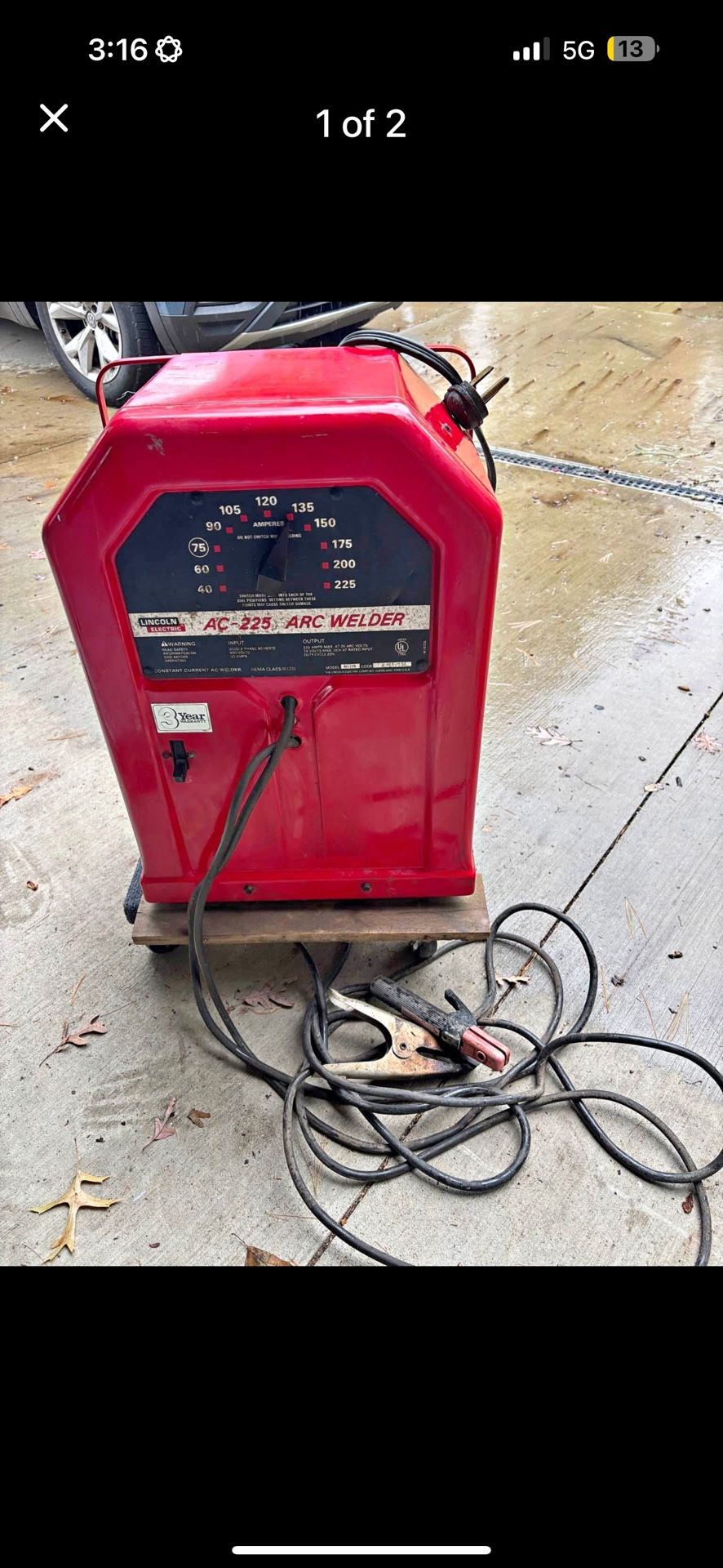 Lincoln Electric 225 Arc Welder