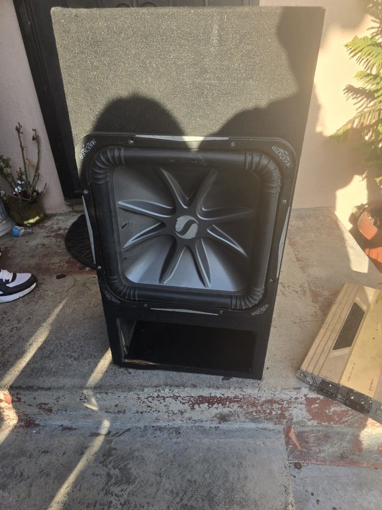 Speaker And Amplifier
