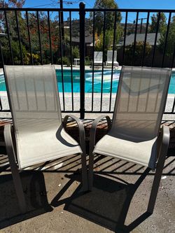 Outdoor patio chairs