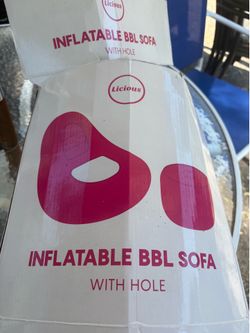 Inflatable BBL sofa