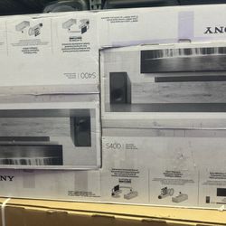 Sony Bluetooth Soundbar With Wireless Subwoofer.  330 Watts . Brand New 