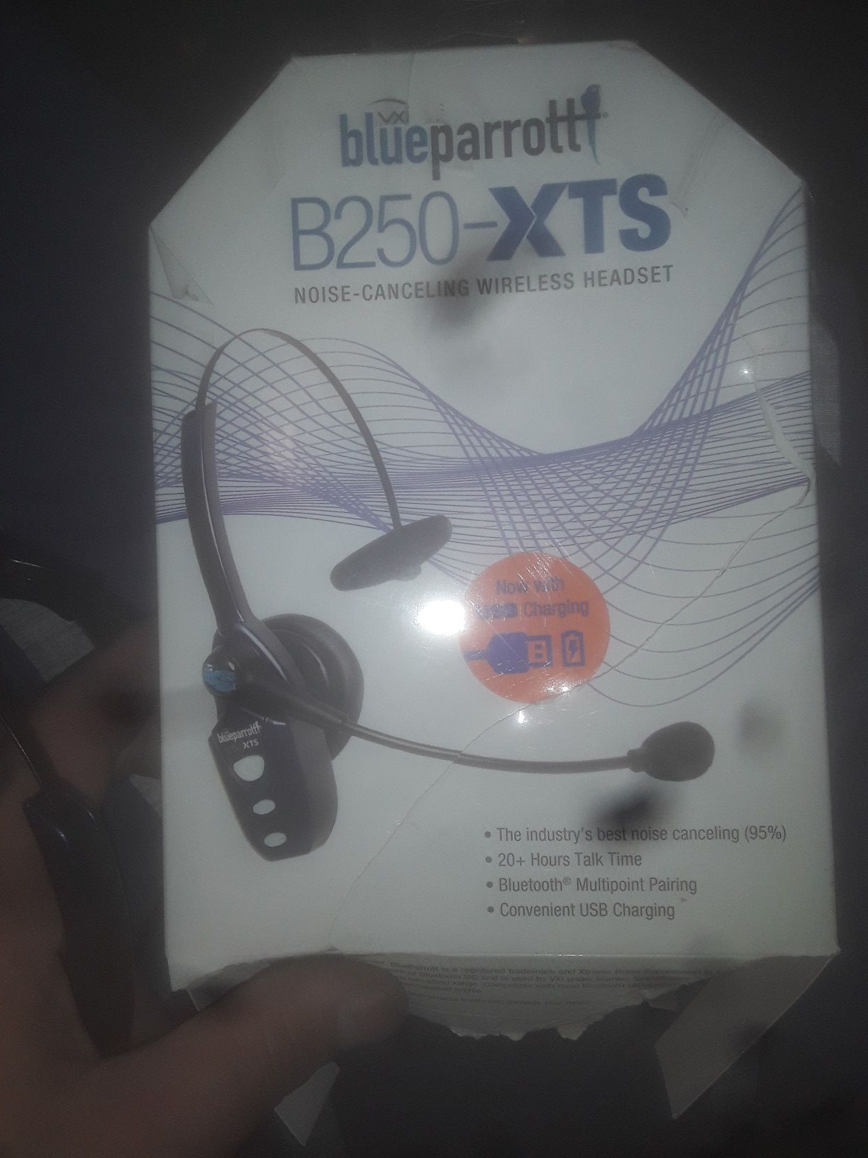 BlueParrott B250 XTS wireless headset