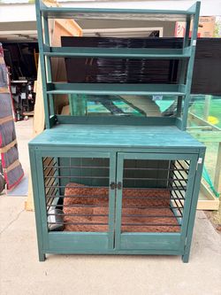 Dog Crate with Shelves