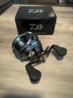 ‼️New Daiwa Tatula SV TW 103h bait casting fishing reel.