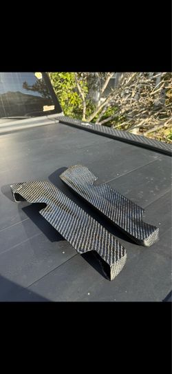 2015-2021 Subaru WRX rear carbon apron lips