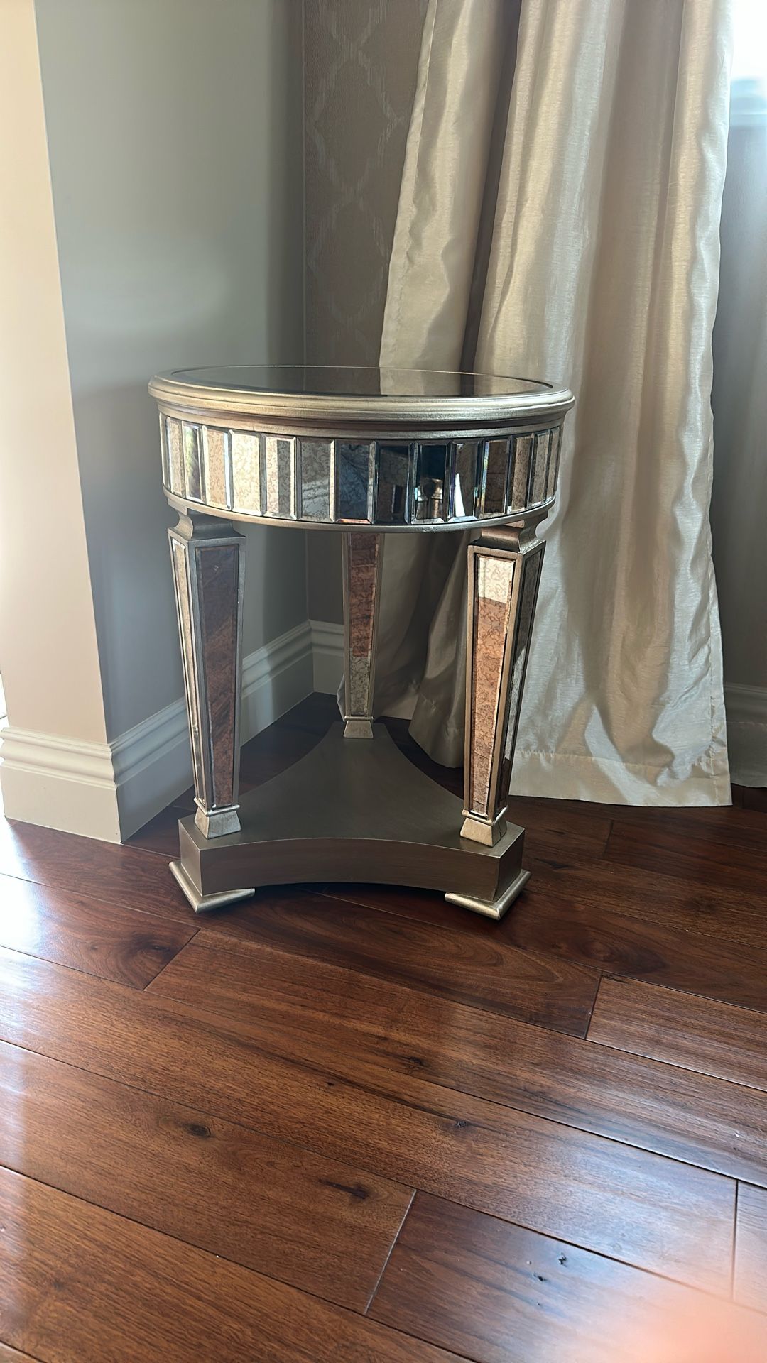 Mirrored Side Table