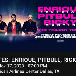 PITBULL SUITE FIRST ROW  TONIGHT 