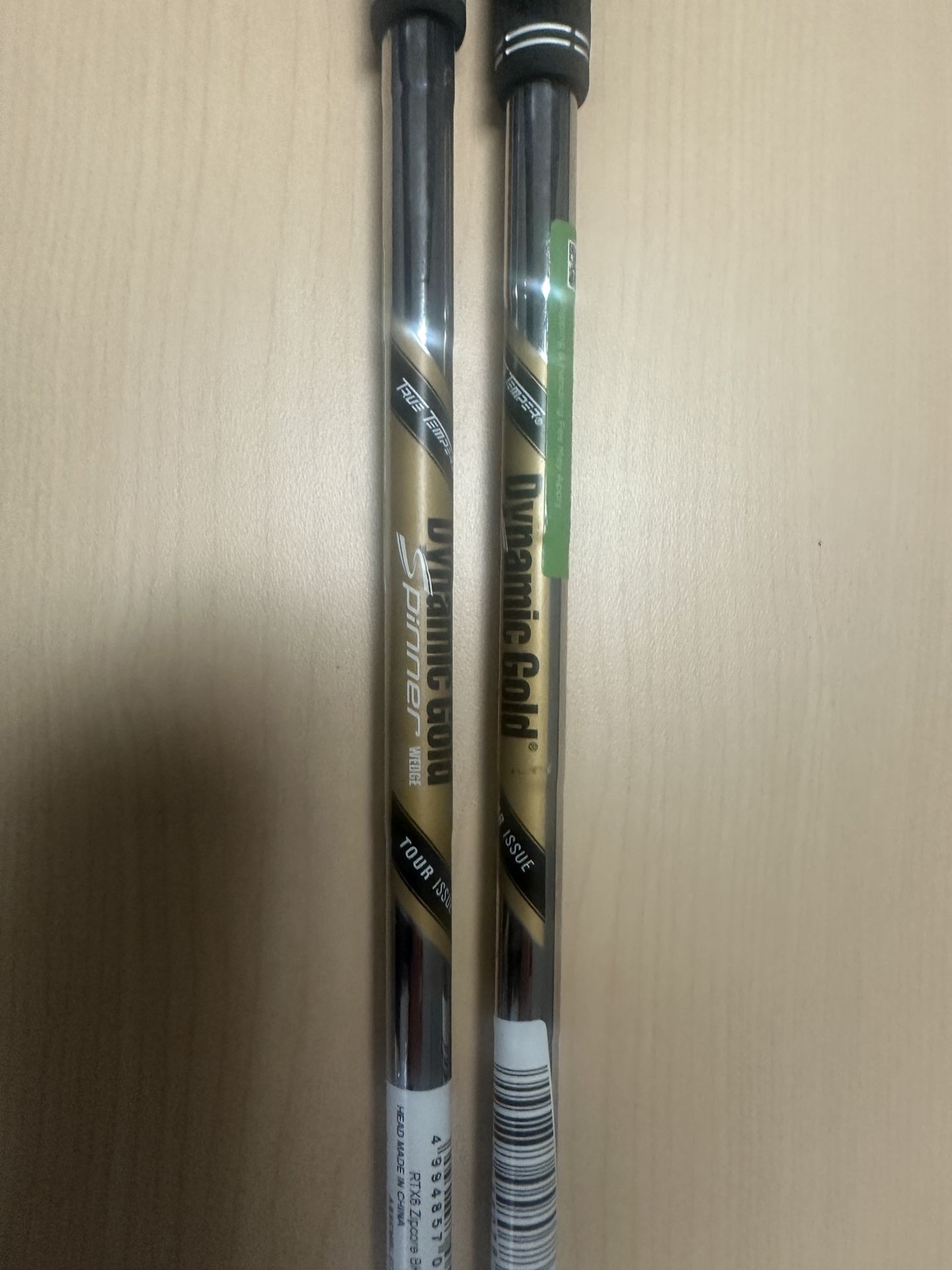 Dynamic Gold Spinnr Wedge Shaft As Set